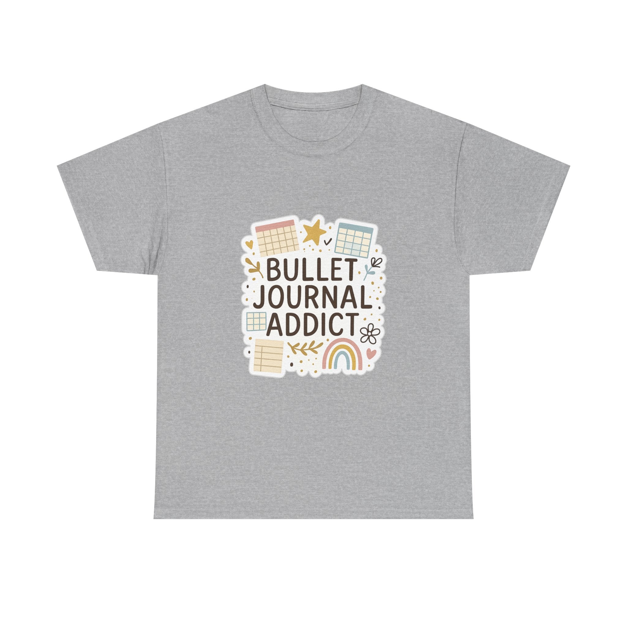 Bullet Journal Addict Sticker Budget Nonexistent T-Shirt