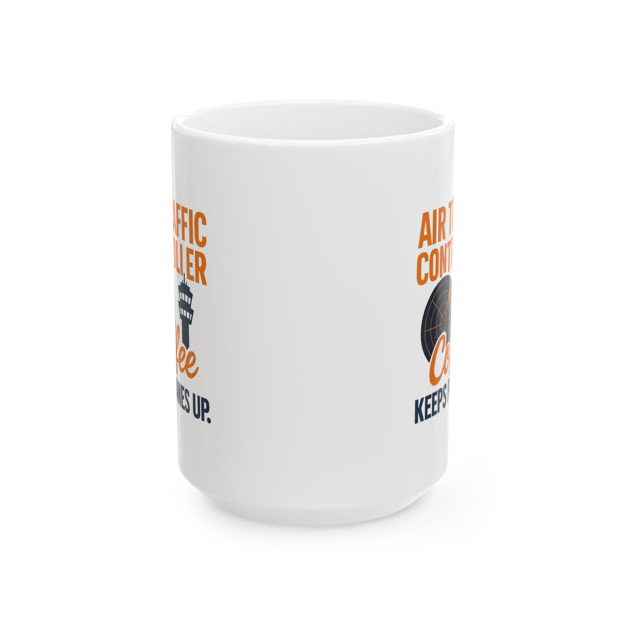Air Traffic Controller Coffee Keeps Planes Flying Ceramic Mug