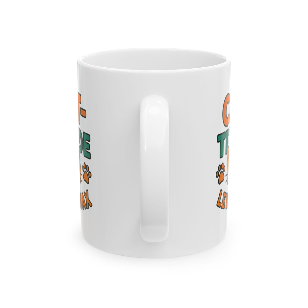 I Have Cat-titude And I Know It Coffee Mug | Funny Cat Gift | Ceramic Mug