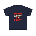 Bootcamp Veteran Burpees Are My Enemy T-Shirt | Veteran Gift | Graphic Tee