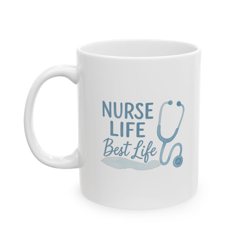 Fully Committed To Nurse Life Coffee Mug | Nurse Gift | Ceramic Mug