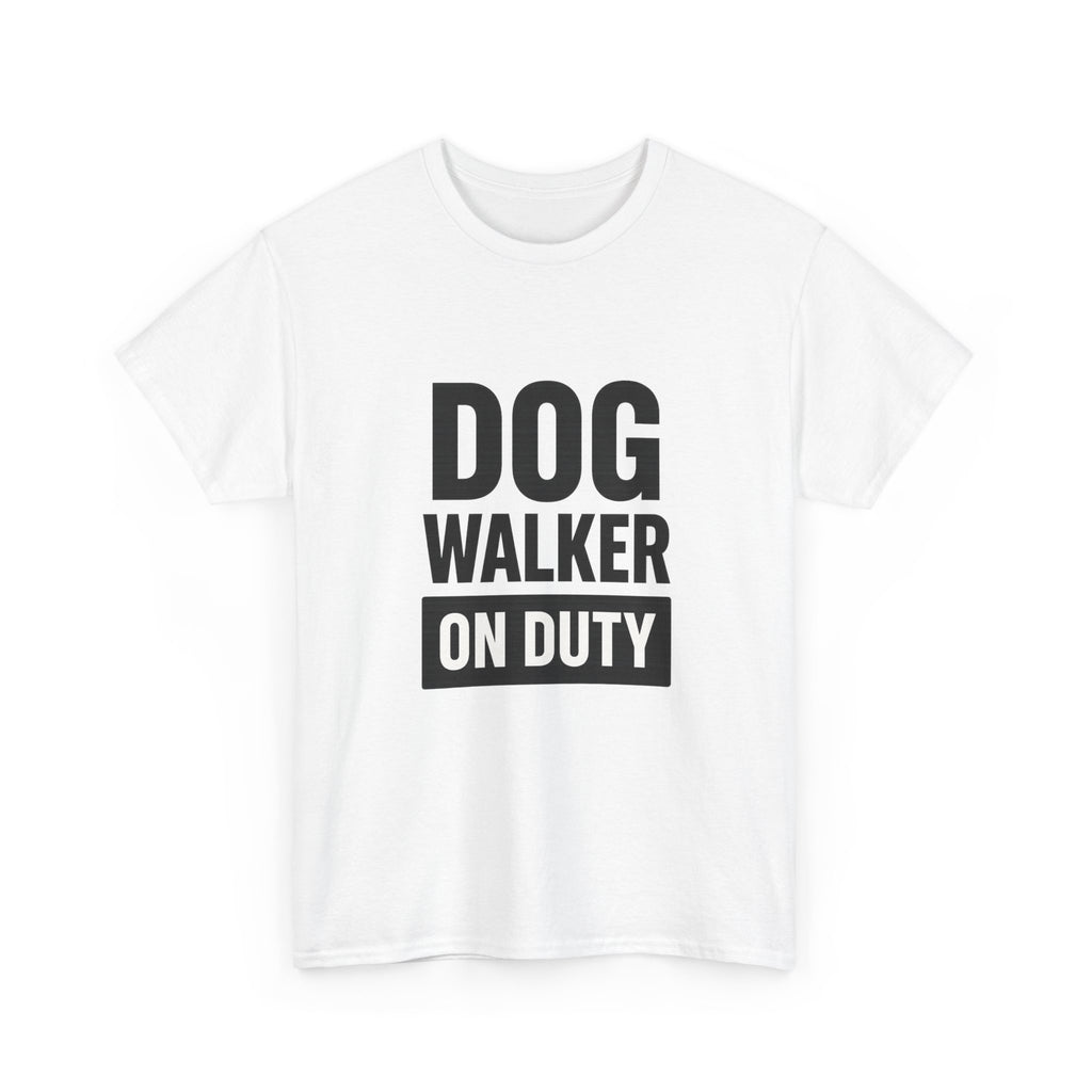 Rain Or Shine This Dog Gets Walked T-Shirt | Dedicated Dog Owner | Graphic Tee