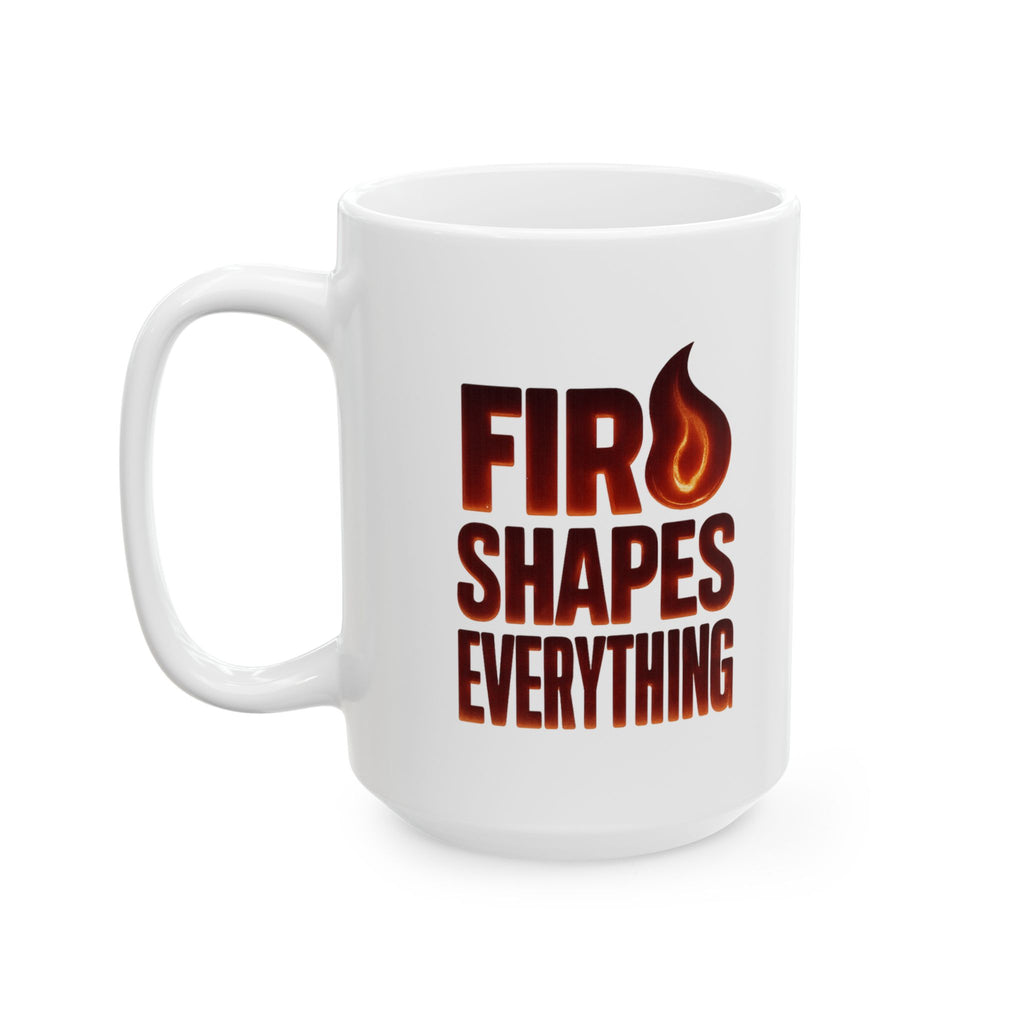 Glassblower Fire Shaping The Ordinary Into Art Coffee Mug | Unique Gift | Ceramic Mug