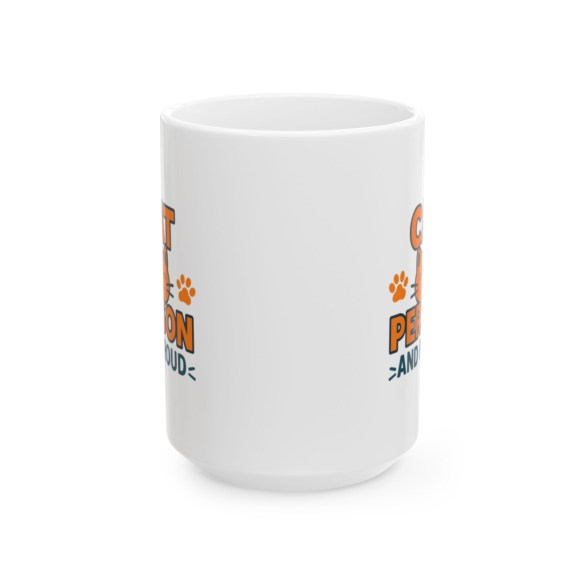 Confirmed Cat Person Since Birth Coffee Mug | Cat Appreciation Gift | Ceramic Mug