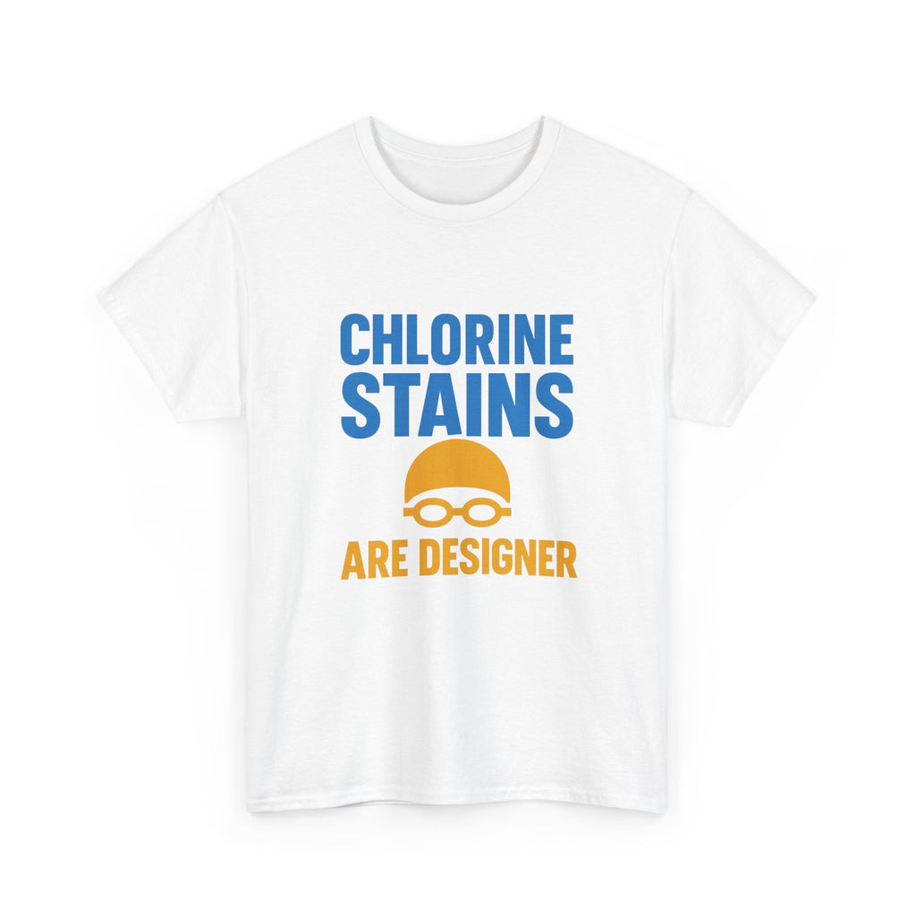 Swim Mom Chlorine Stains Are Designer T-Shirt | Gift for Mom | Graphic Tee