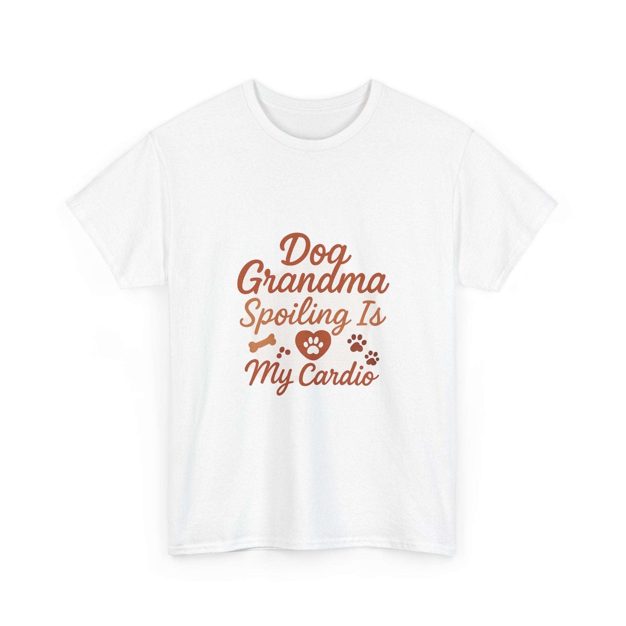 Dog Grandma Spoiling Is My Cardio T-Shirt | Dog Lover Gift | Graphic Tee