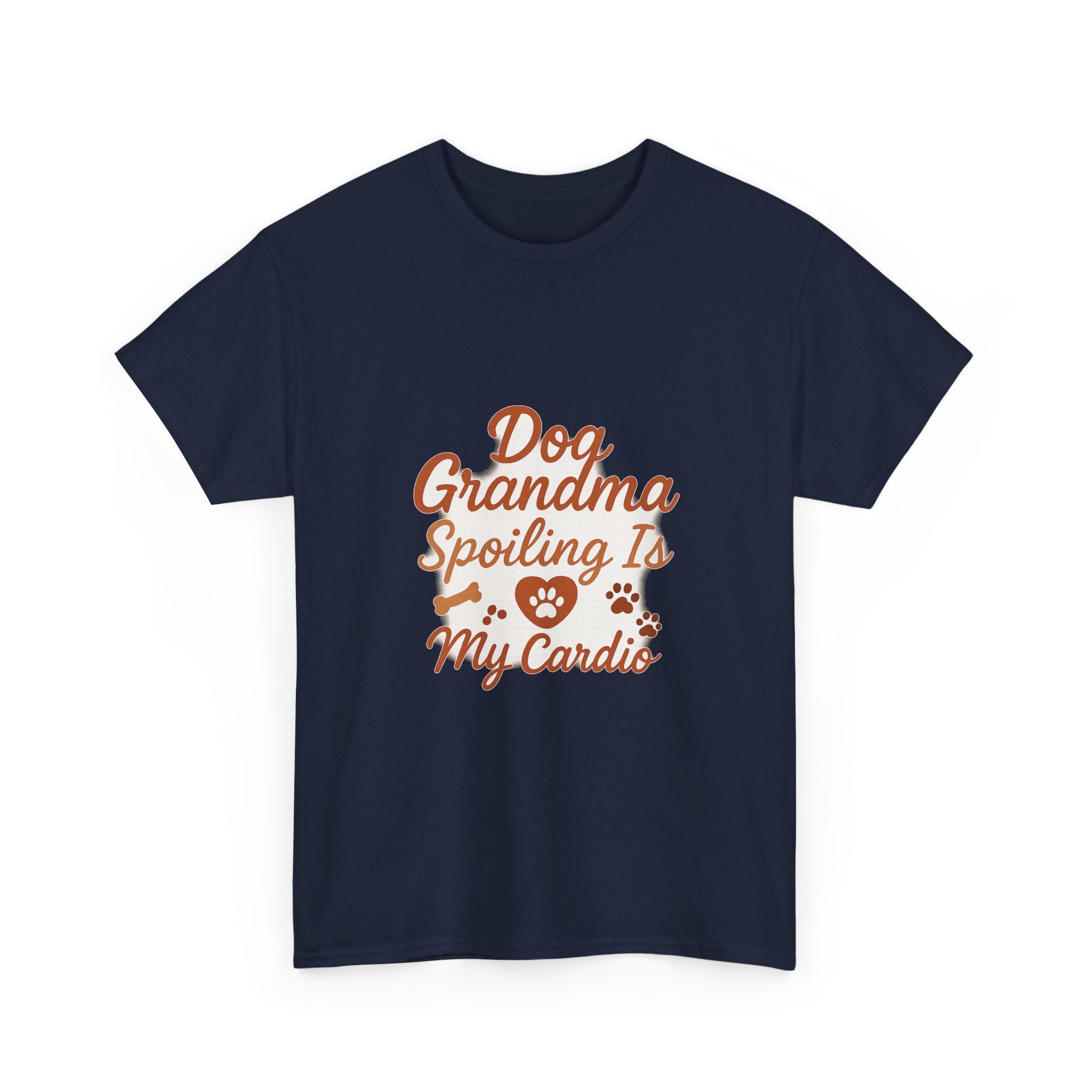 Dog Grandma Spoiling Is My Cardio T-Shirt | Dog Lover Gift | Graphic Tee