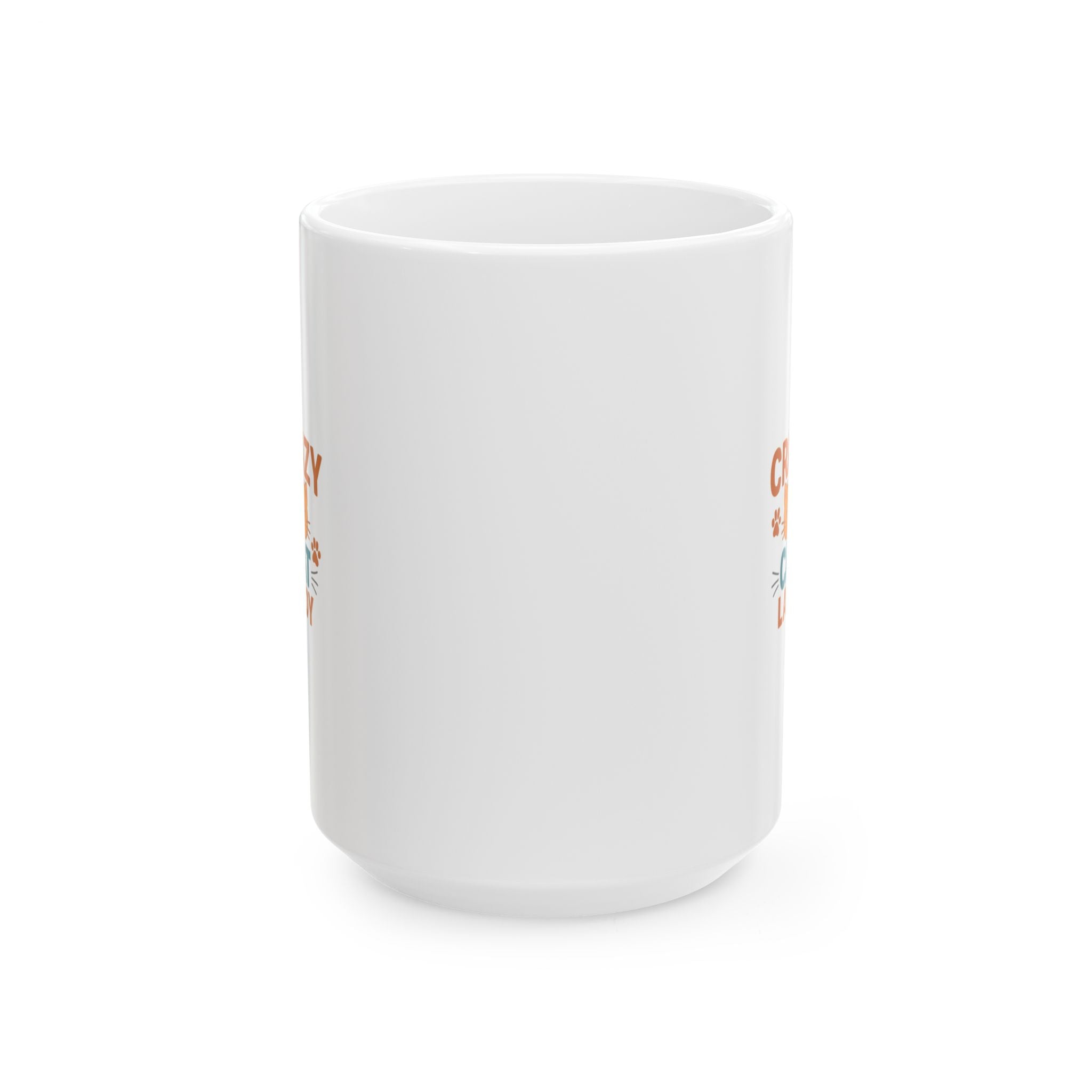Certified Crazy Cat Lady Coffee Mug | Funny Gift for Her | Ceramic Mug