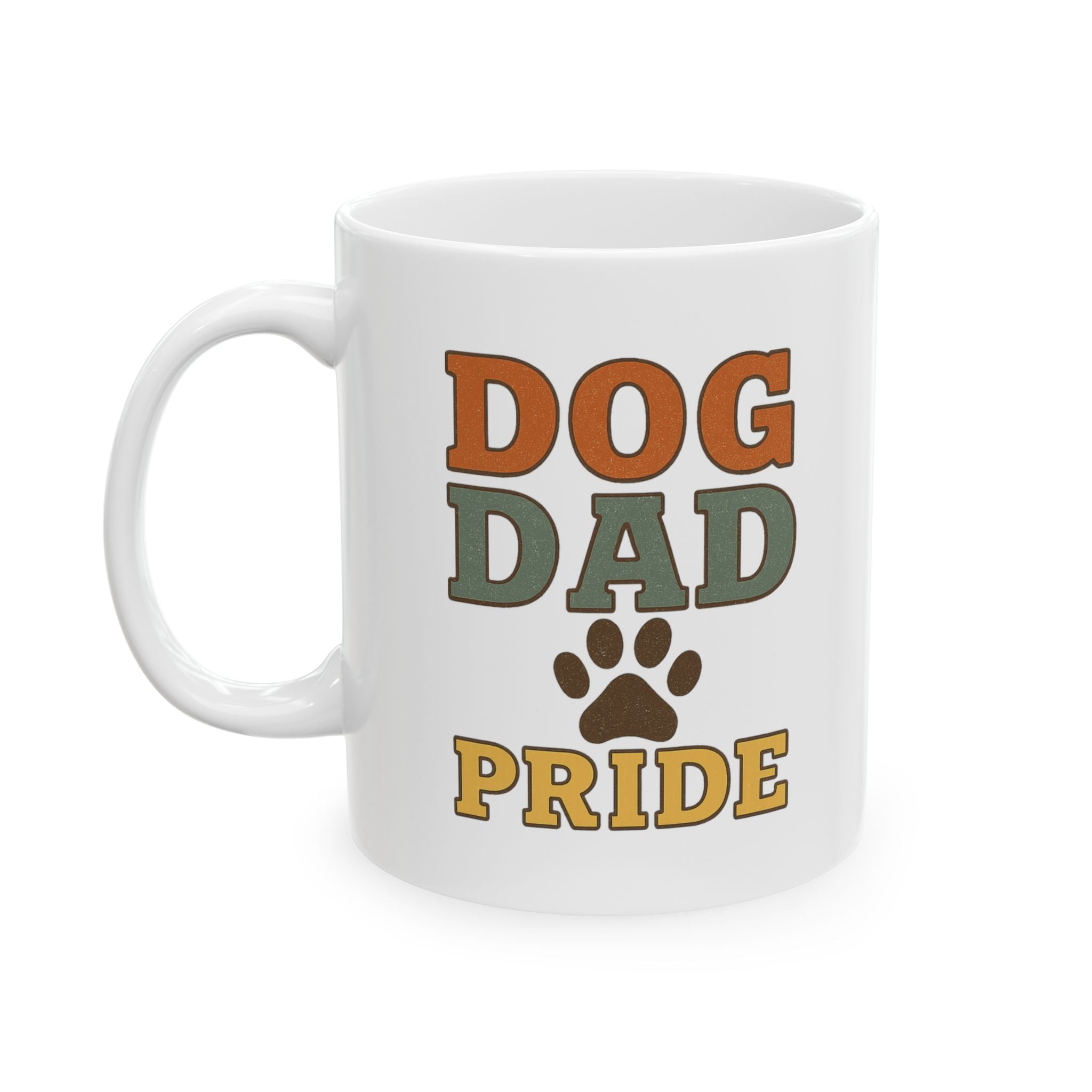 My Dog Thinks I Am Pawesome Coffee Mug | Dog Dad Gift | Ceramic Mug