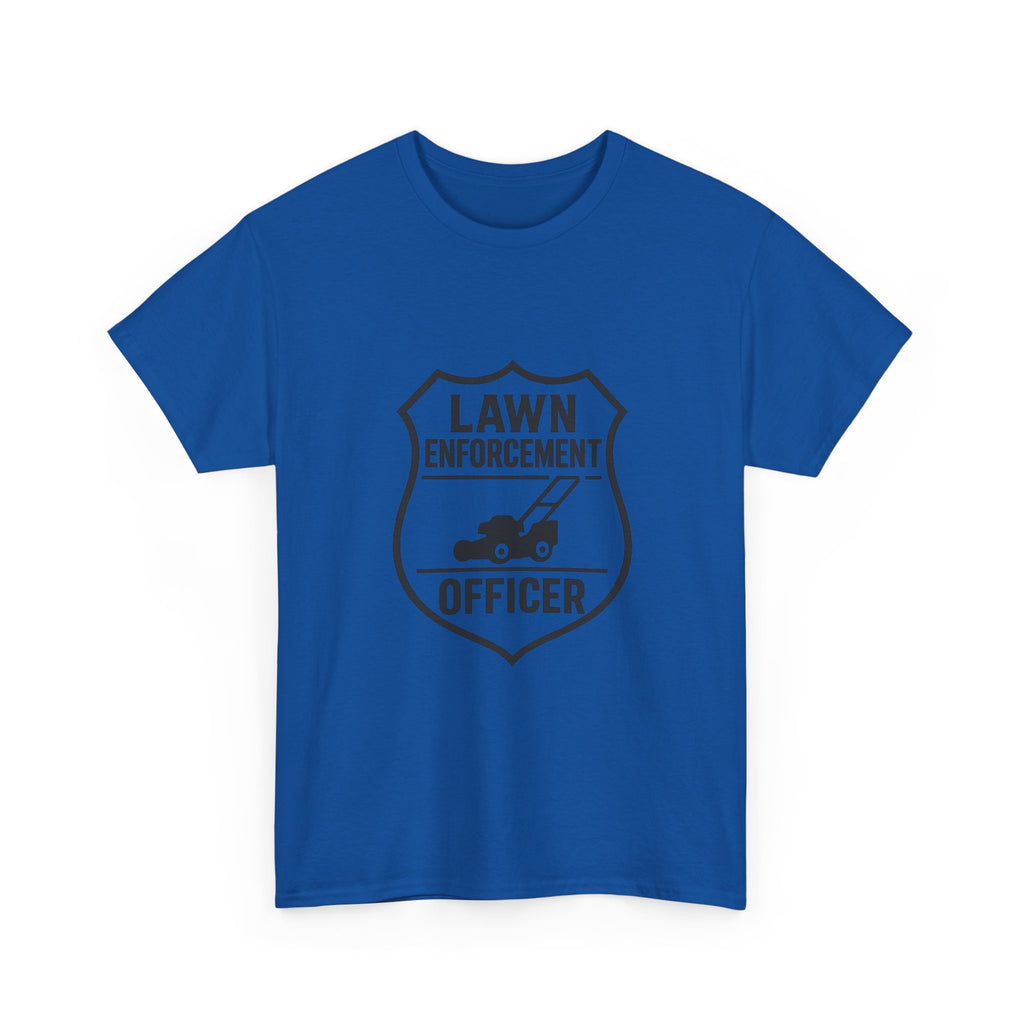 Lawn Enforcement Officer Dad T-Shirt | Gift for Dad | Graphic Tee
