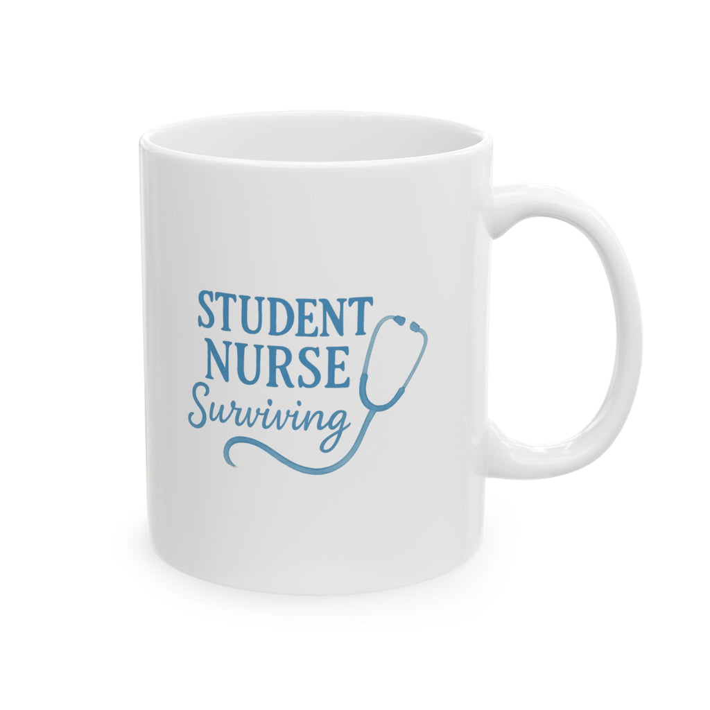Nursing Student Send Coffee And Prayers Coffee Mug | Funny Student Nurse Gift | Ceramic Mug