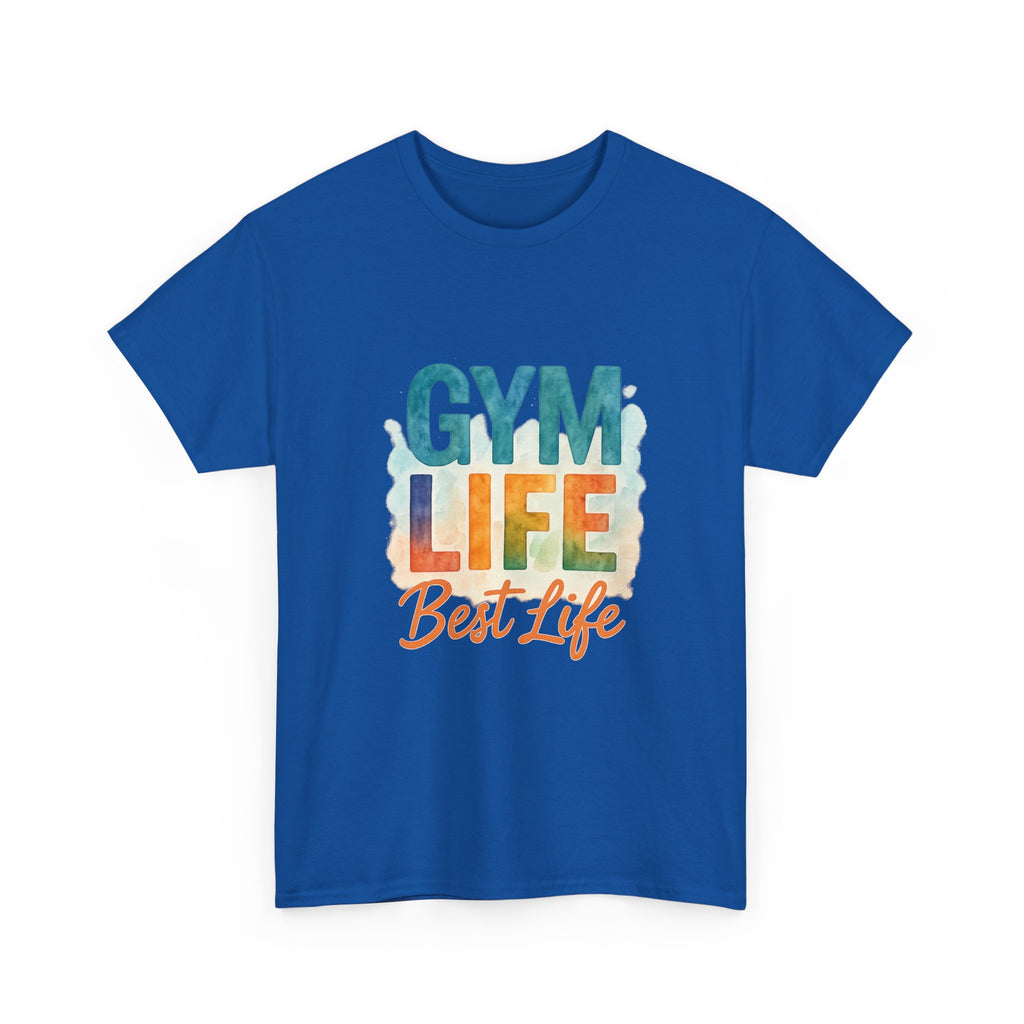 Living My Best Gym Life T-Shirt | Fitness Gift | Graphic Tee