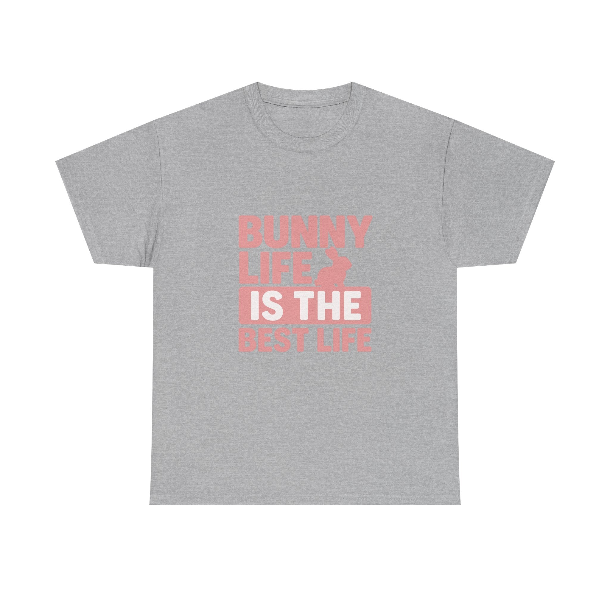 Rabbit Mom Bunny Life Is The Best Life T-Shirt | Gift for Mom | Graphic Tee
