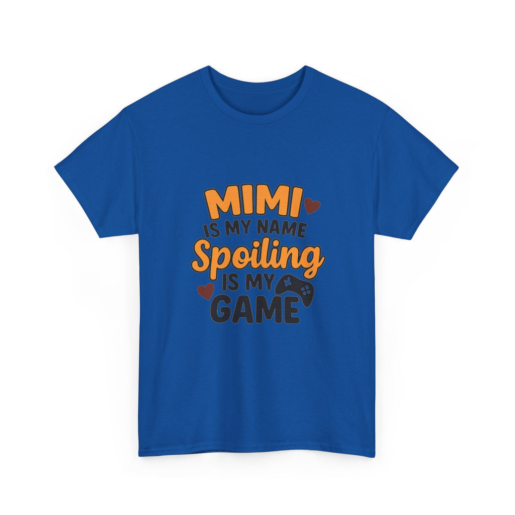 Mimi Is My Name Spoiling Is My Game T-Shirt | Unique Gift | Graphic Tee