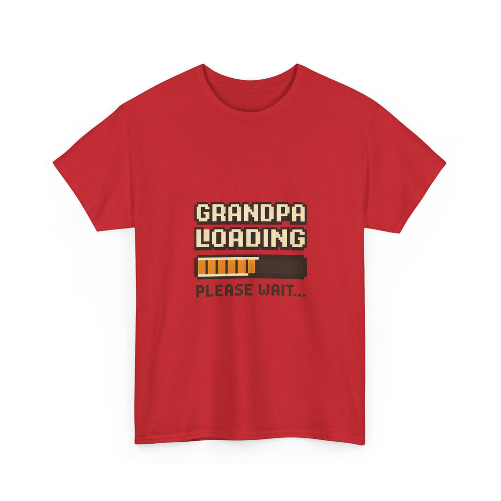 Grandpa Loading Please Wait T-Shirt | Gift for Grandpa | Graphic Tee