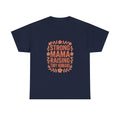 Strong Mama Raising Tiny Humans T-Shirt | Unique Gift | Graphic Tee