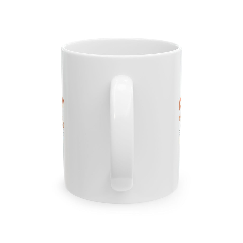 Certified Crazy Cat Lady Coffee Mug | Funny Gift for Her | Ceramic Mug