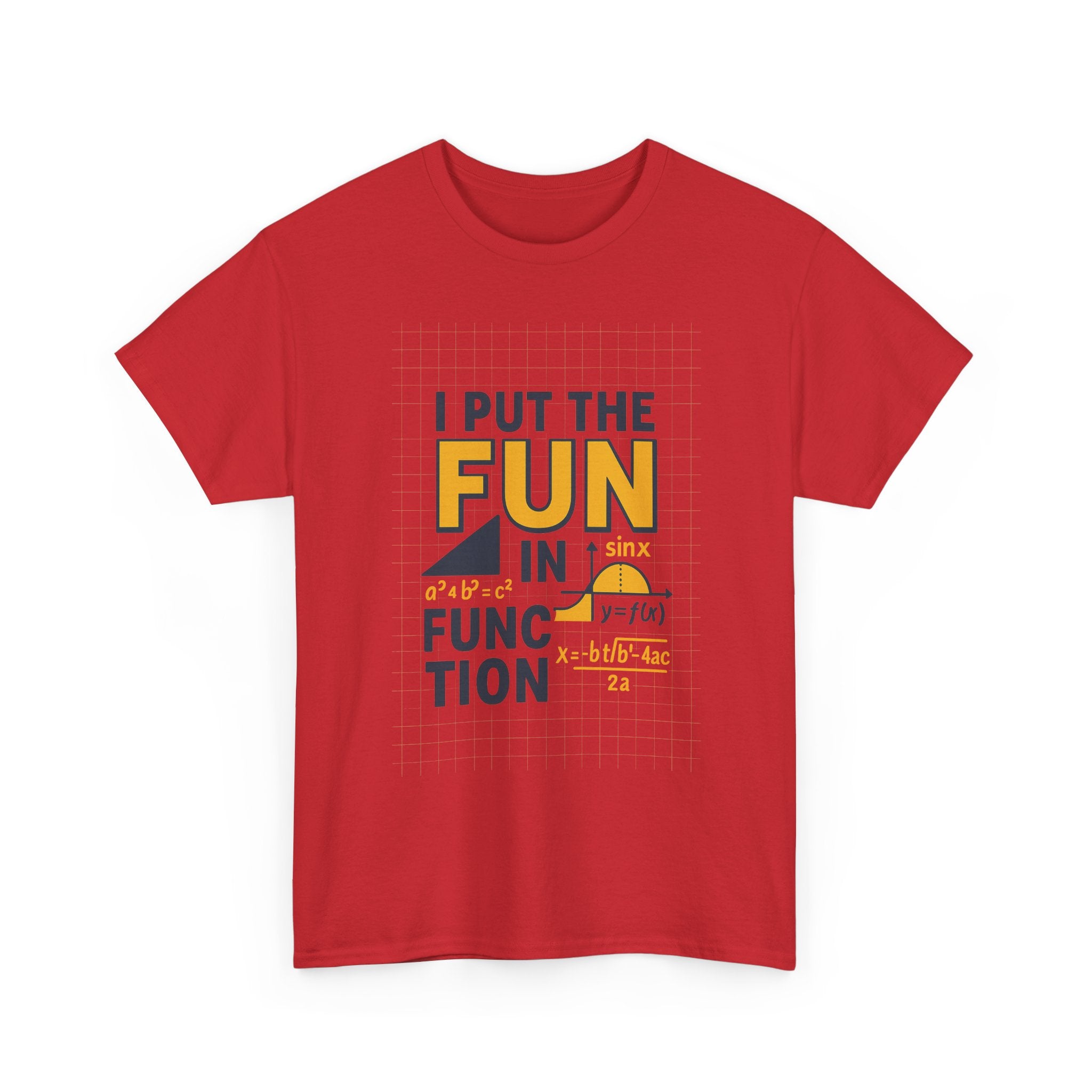 Math Teacher I Put The Fun In Function T-Shirt