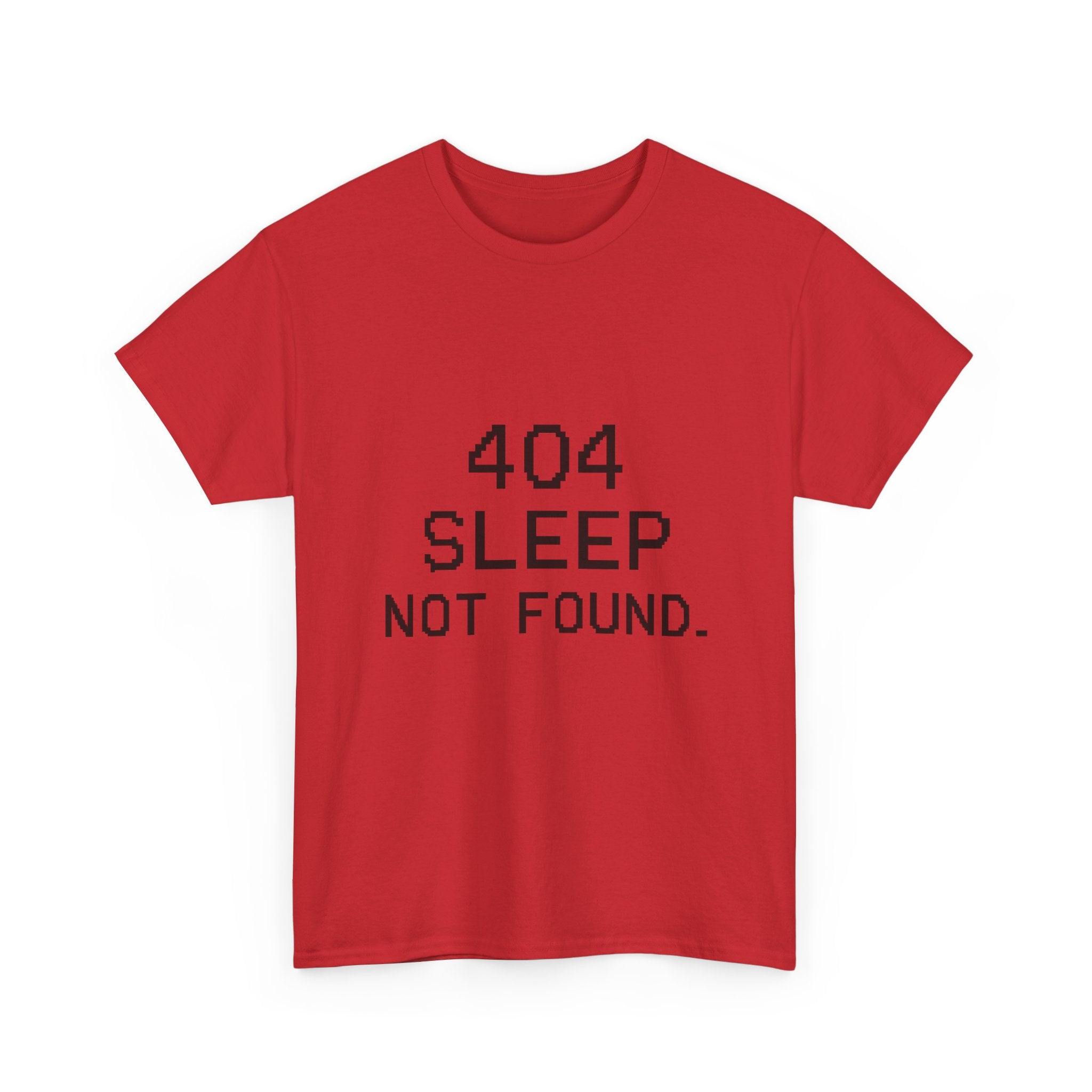 404 Sleep Not Found Programmer T-Shirt | Programmer Gift | Graphic Tee