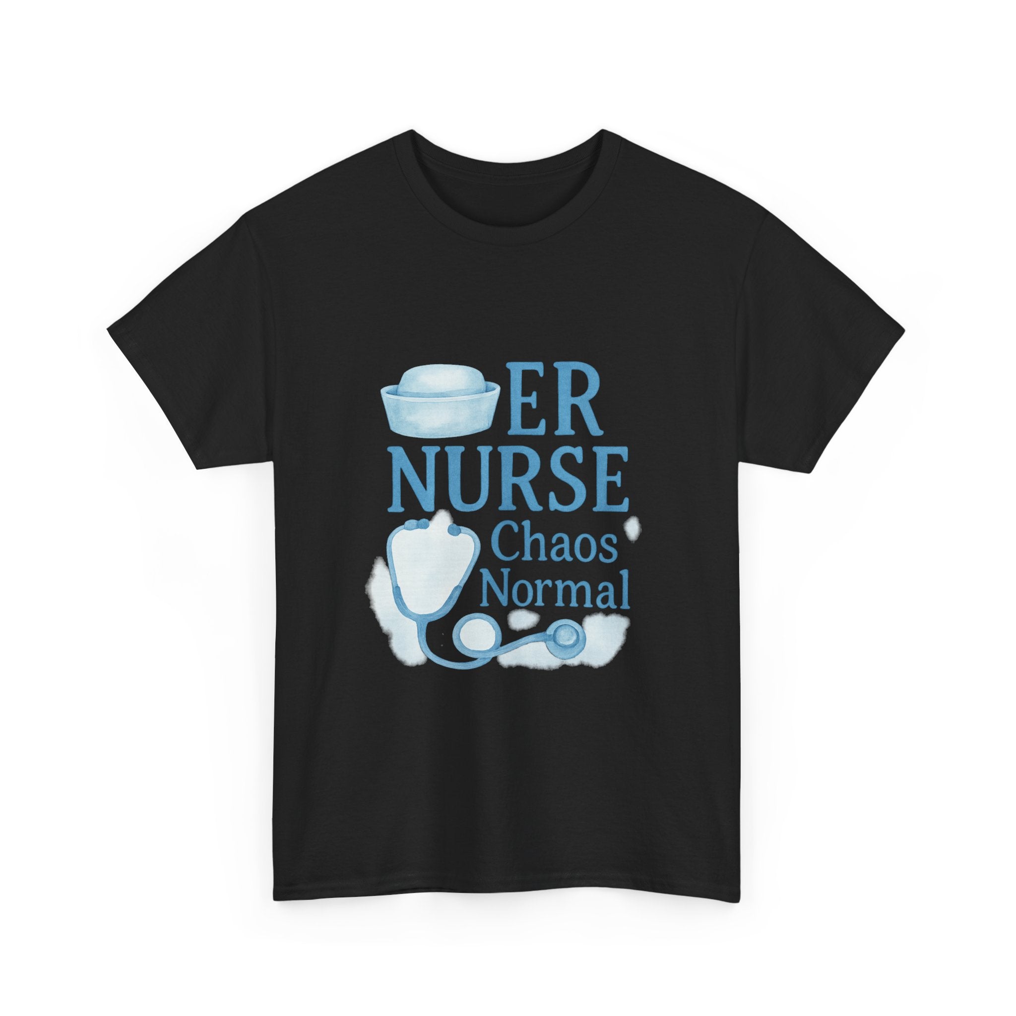 Emergency Room Nurse Fueled By Coffee T-Shirt | ER Nurse Humor | Graphic Tee