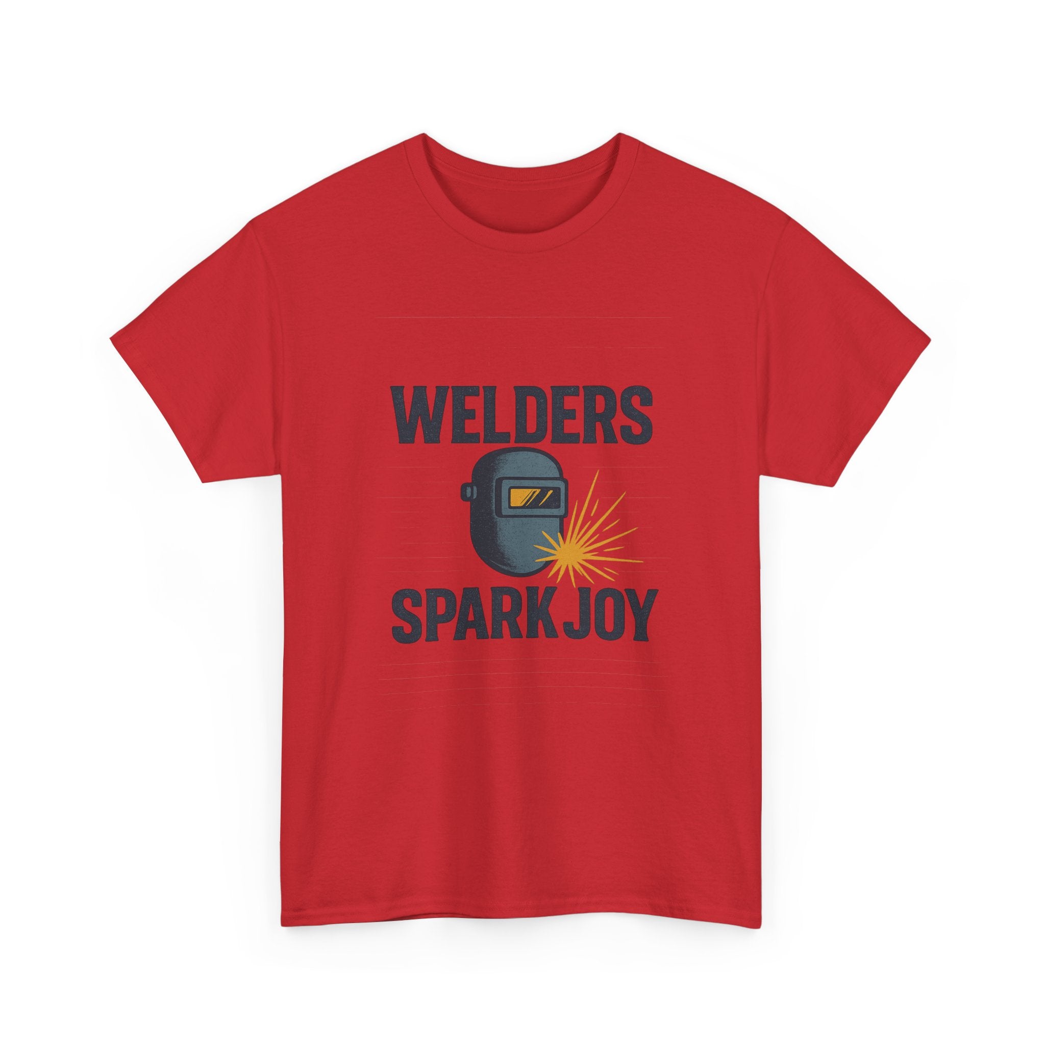 Welders Spark Joy Profession T-Shirt | Unique Gift | Graphic Tee
