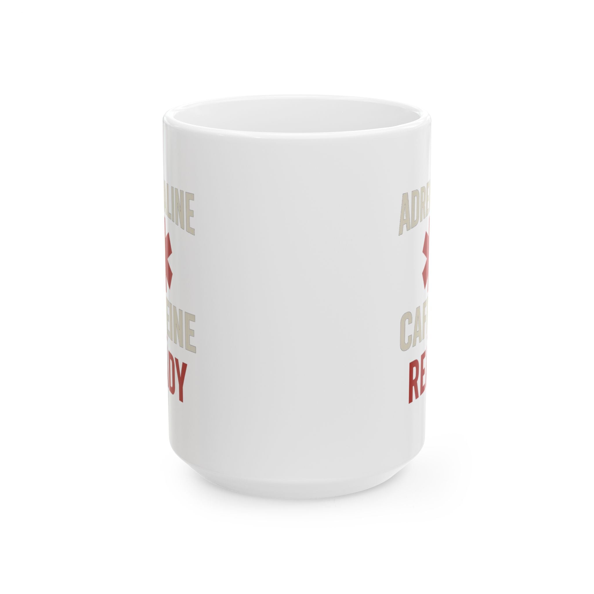 Paramedic Adrenaline And Caffeine Morning Coffee Mug | Unique Gift | Ceramic Mug