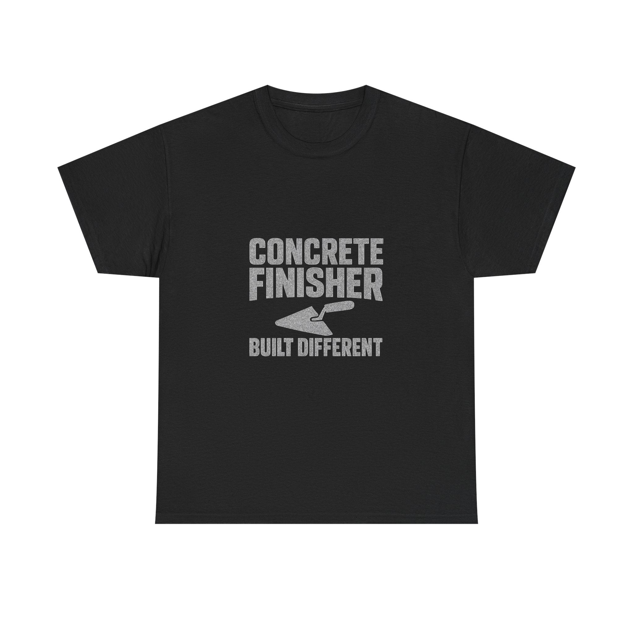 Concrete Finisher Built Different Profession T-Shirt | Unique Gift | Graphic Tee