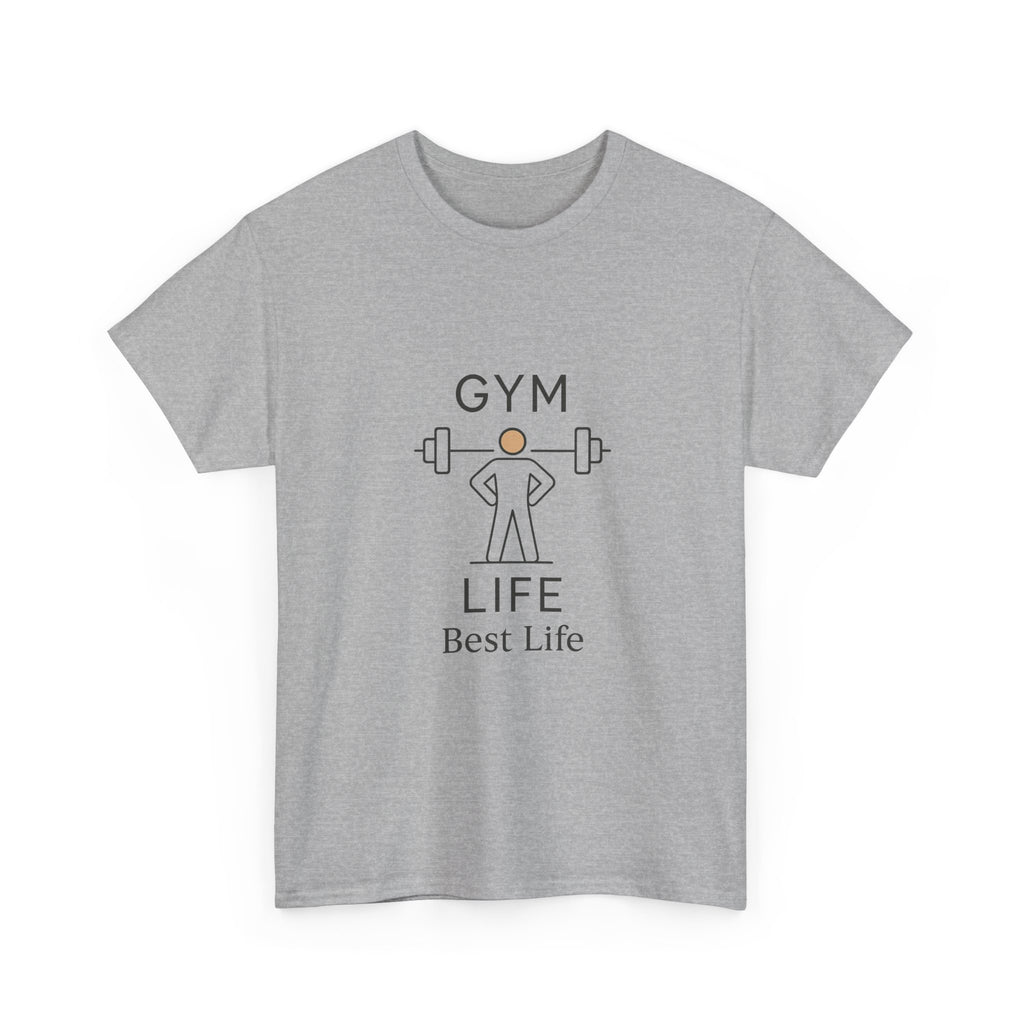 Gym Life Coffee And Iron T-Shirt | Funny Fitness Gift | Graphic Tee