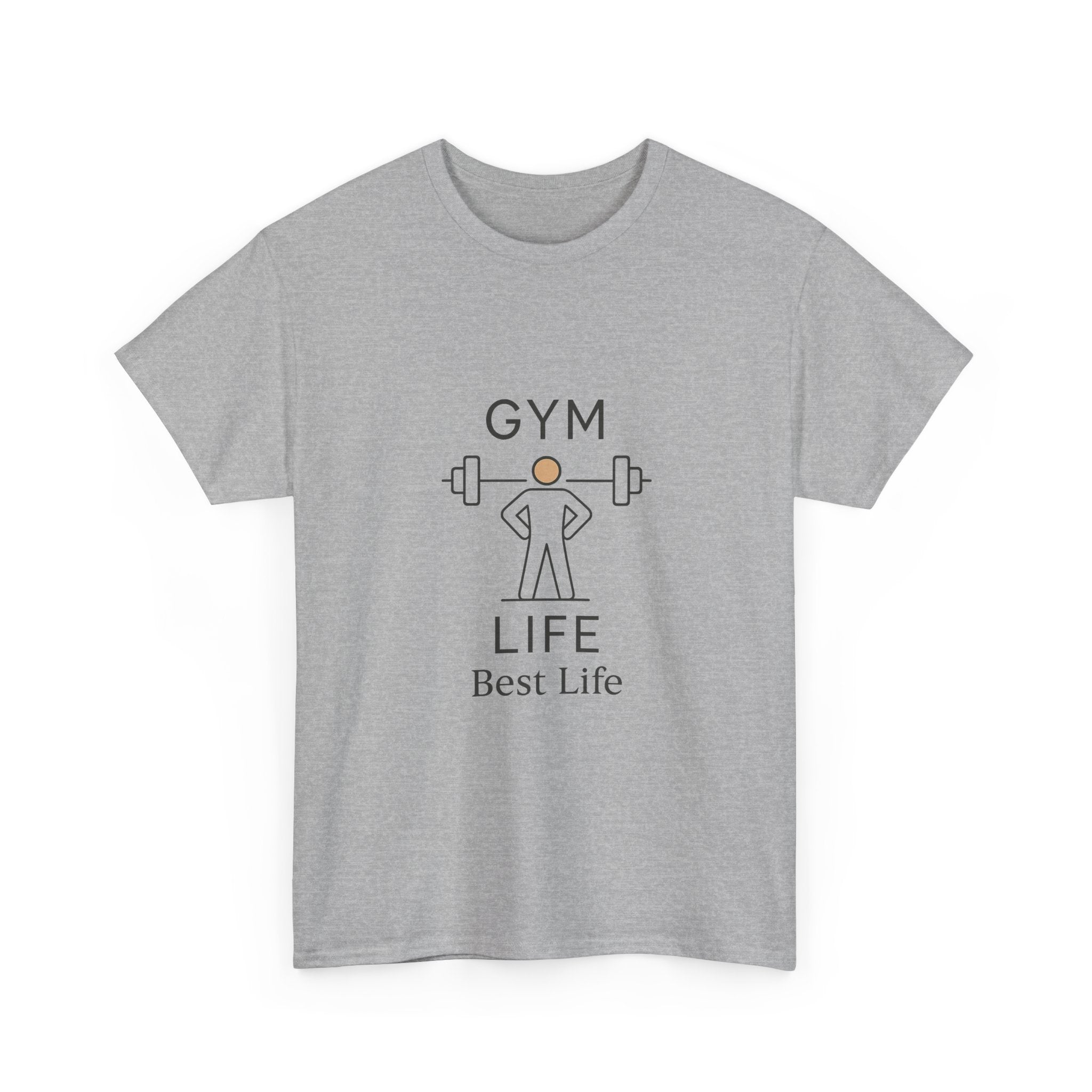 Gym Life Coffee And Iron T-Shirt | Funny Fitness Gift | Graphic Tee