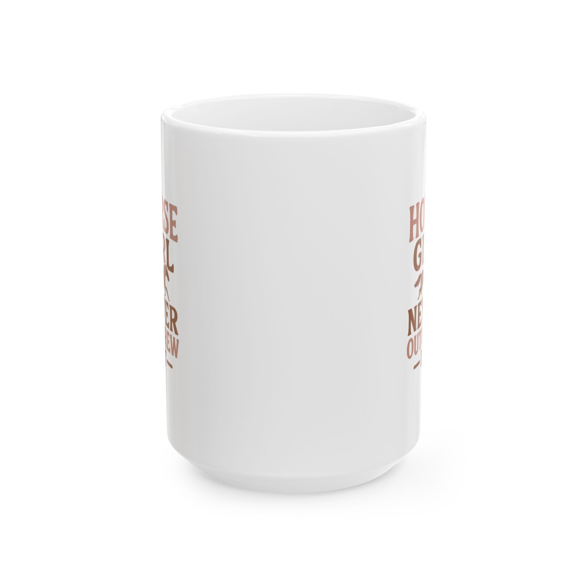 Horse Girl Never Outgrew It Coffee Mug | Unique Gift | Ceramic Mug