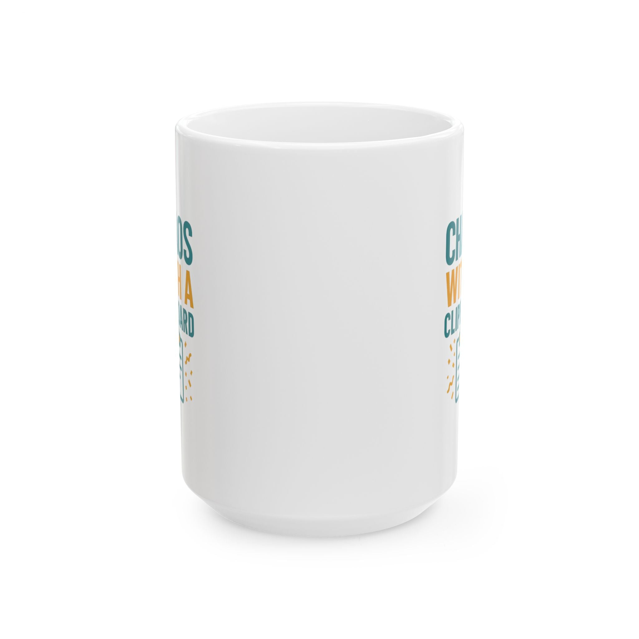 Event Planner Chaos With A Clipboard Coffee Mug | Unique Gift | Ceramic Mug