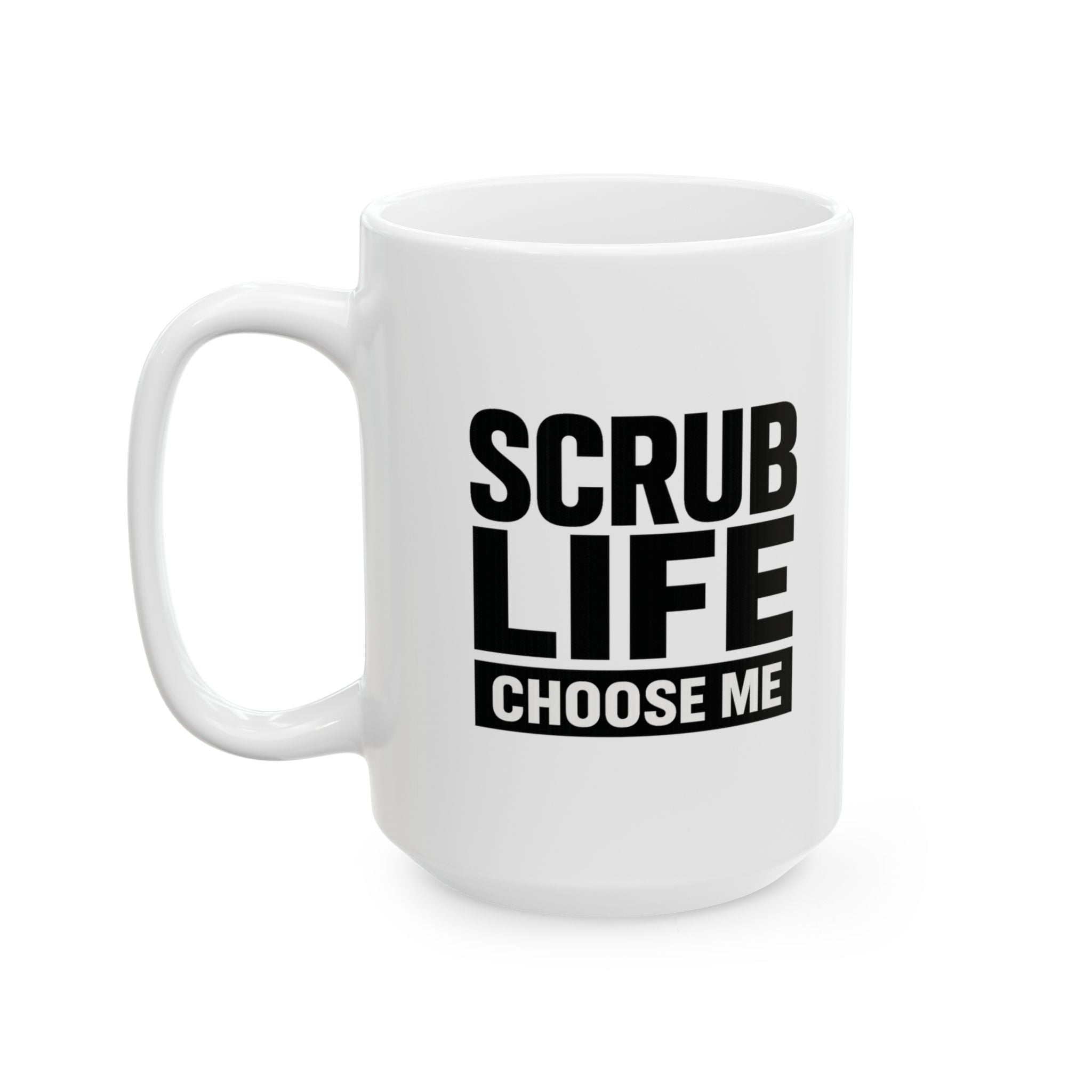 Living The Scrub Life No Complaints Coffee Mug | Funny Nurse Gift | Ceramic Mug