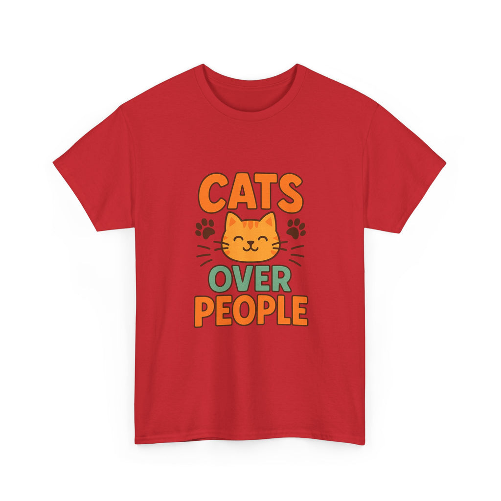 Introvert Powered By Cats T-Shirt | Funny Antisocial Cat Gift | Graphic Tee
