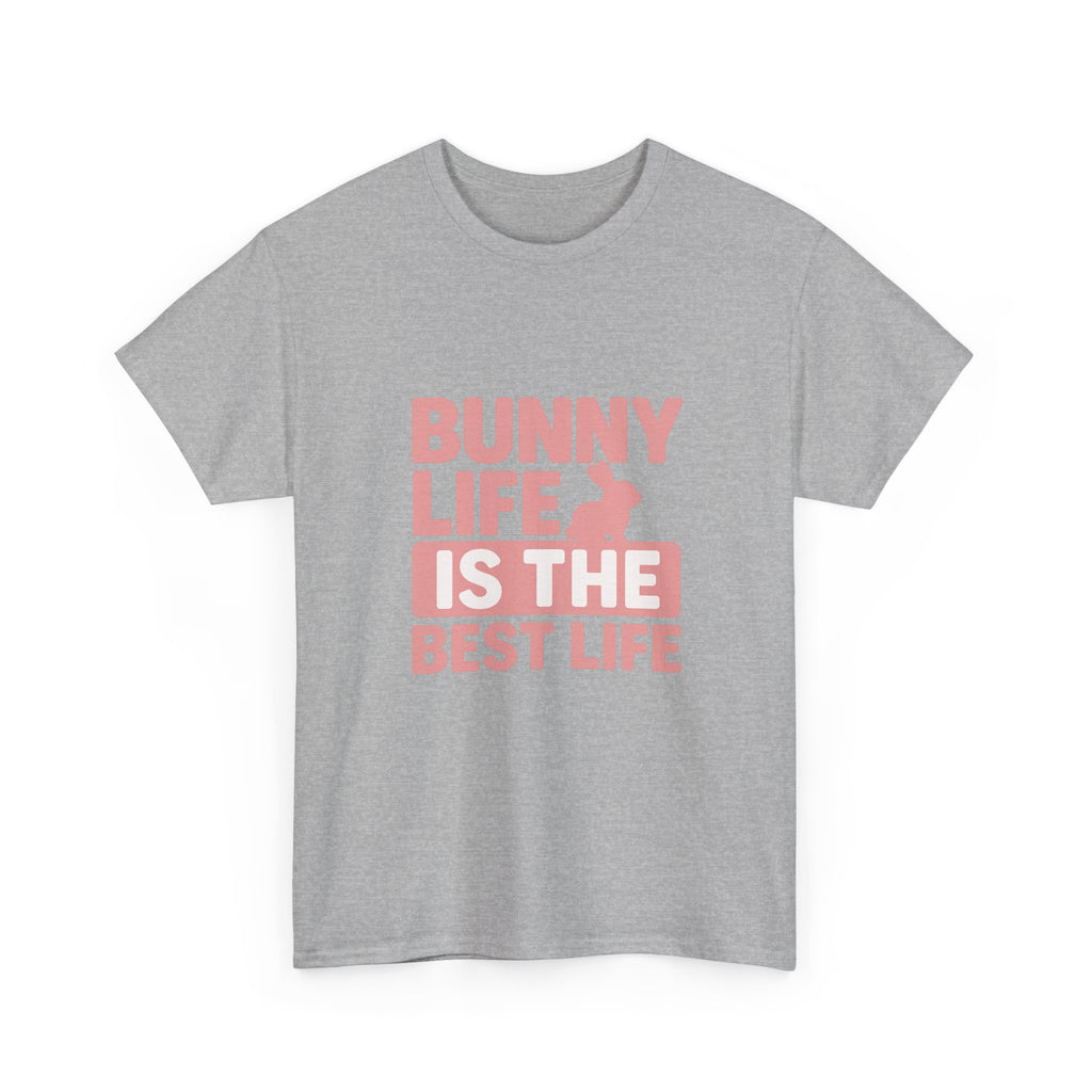 Rabbit Mom Bunny Life Is The Best Life T-Shirt | Gift for Mom | Graphic Tee