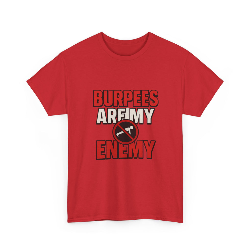Bootcamp Veteran Burpees Are My Enemy T-Shirt | Veteran Gift | Graphic Tee