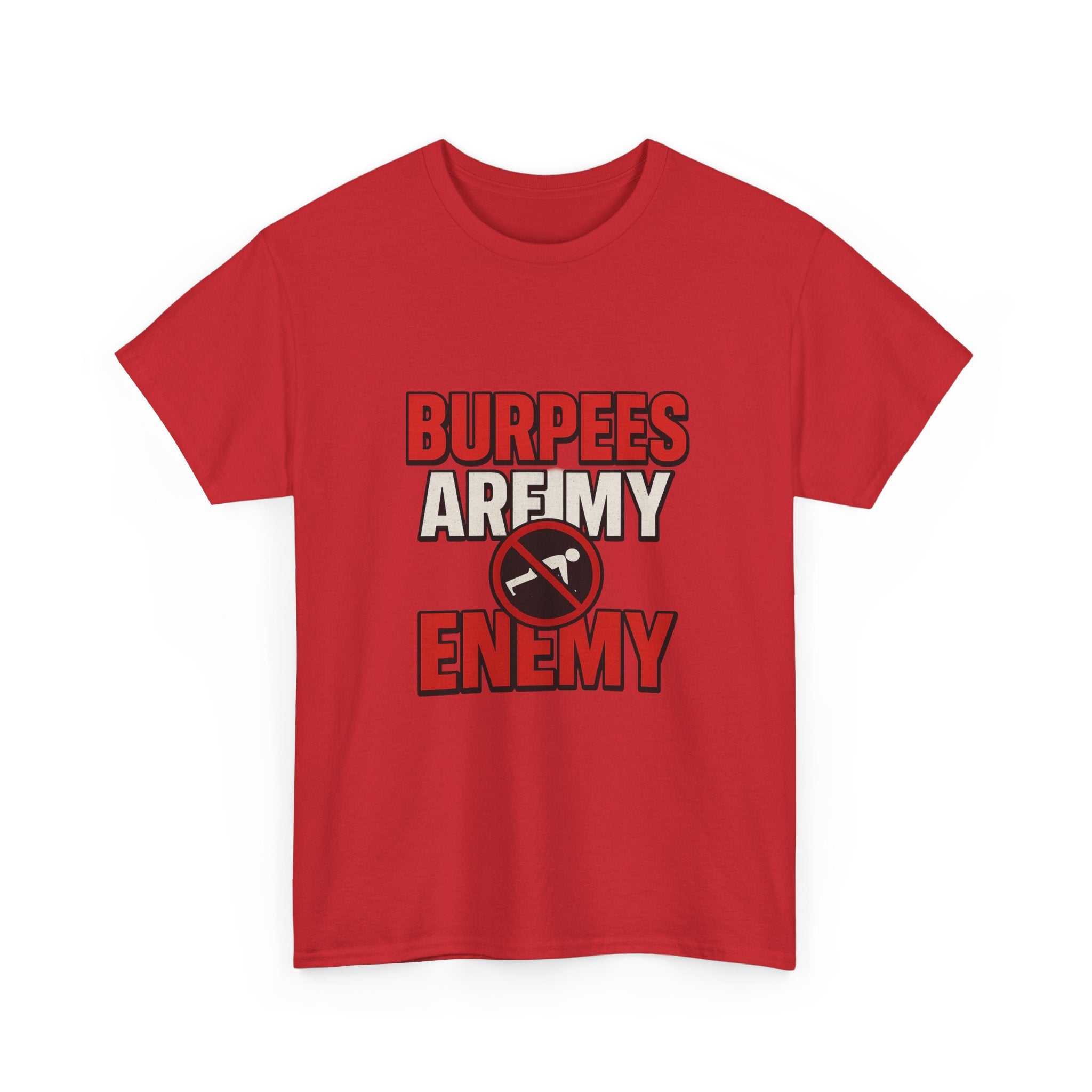 Bootcamp Veteran Burpees Are My Enemy T-Shirt | Veteran Gift | Graphic Tee