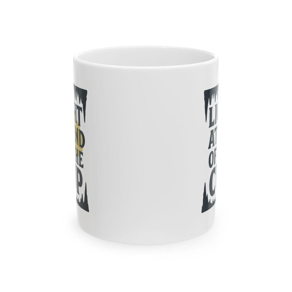Caver Spelunker Light At The End Of The Cup Coffee Mug | Unique Gift | Ceramic Mug