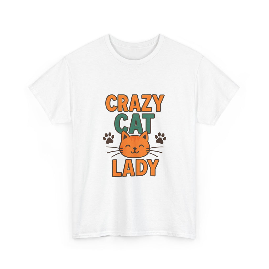 Certified Crazy Cat Lady T-Shirt | Funny Gift for Her | Graphic Tee