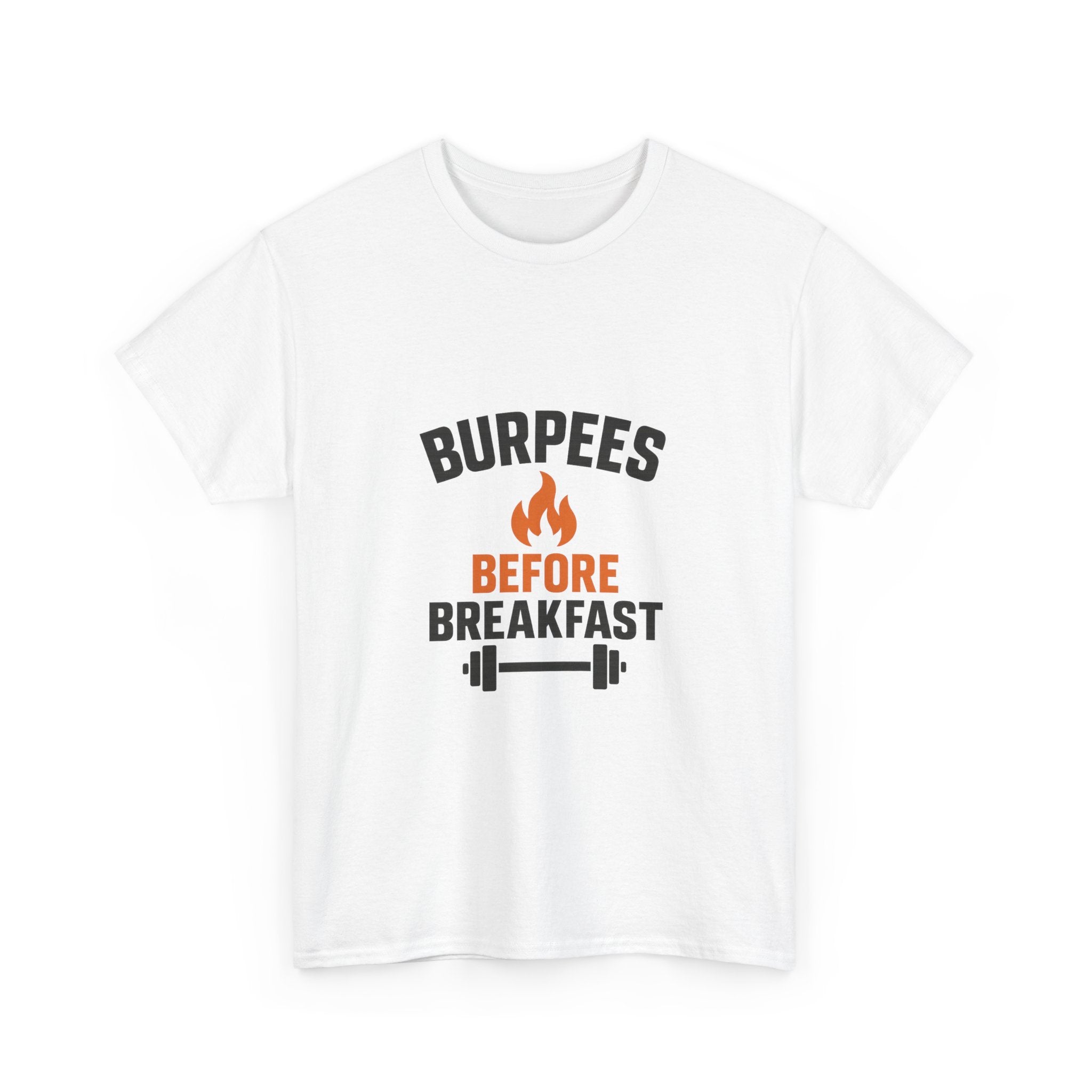 CrossFit Mom Burpees Before Breakfast T-Shirt | Gift for Mom | Graphic Tee