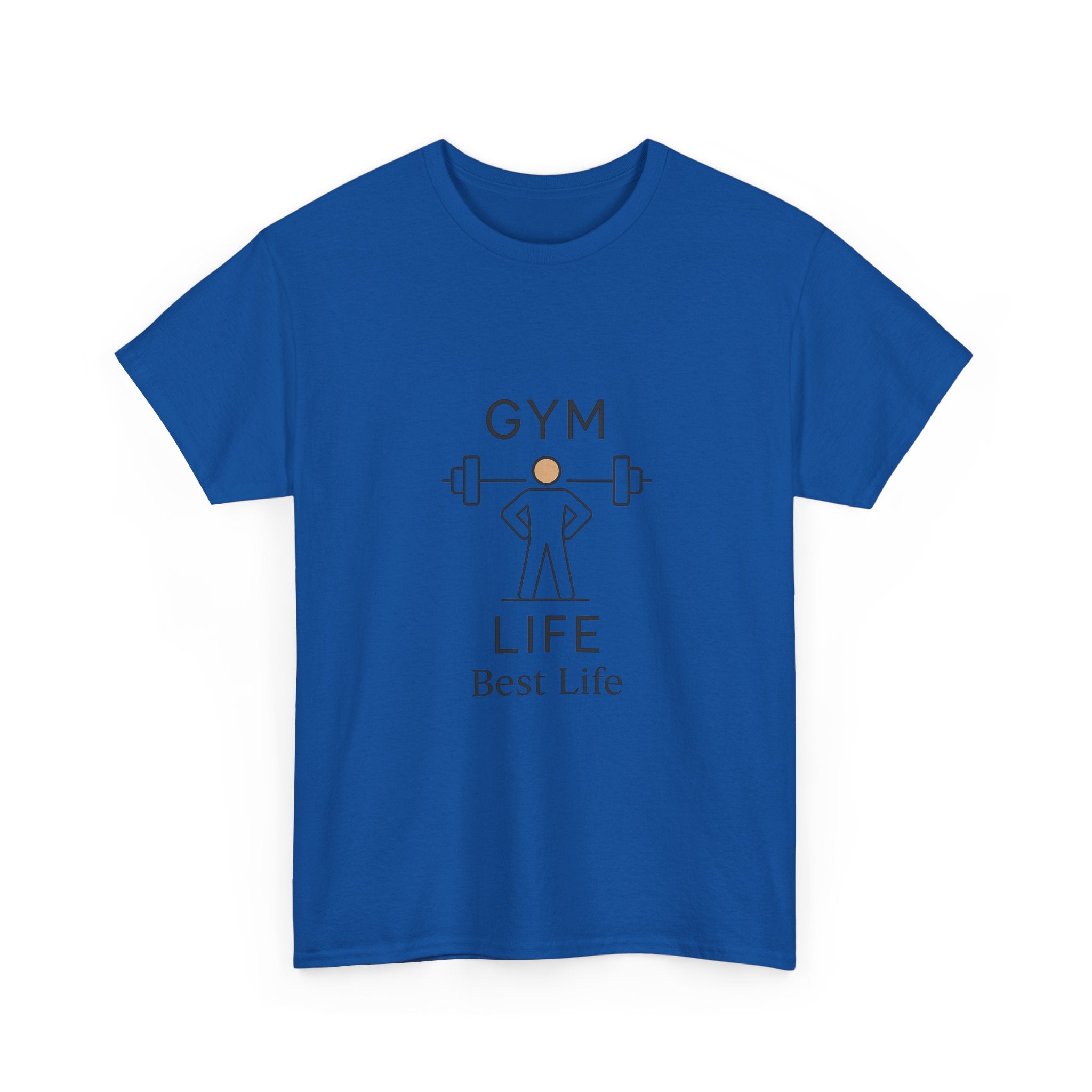 Gym Life Coffee And Iron T-Shirt | Funny Fitness Gift | Graphic Tee