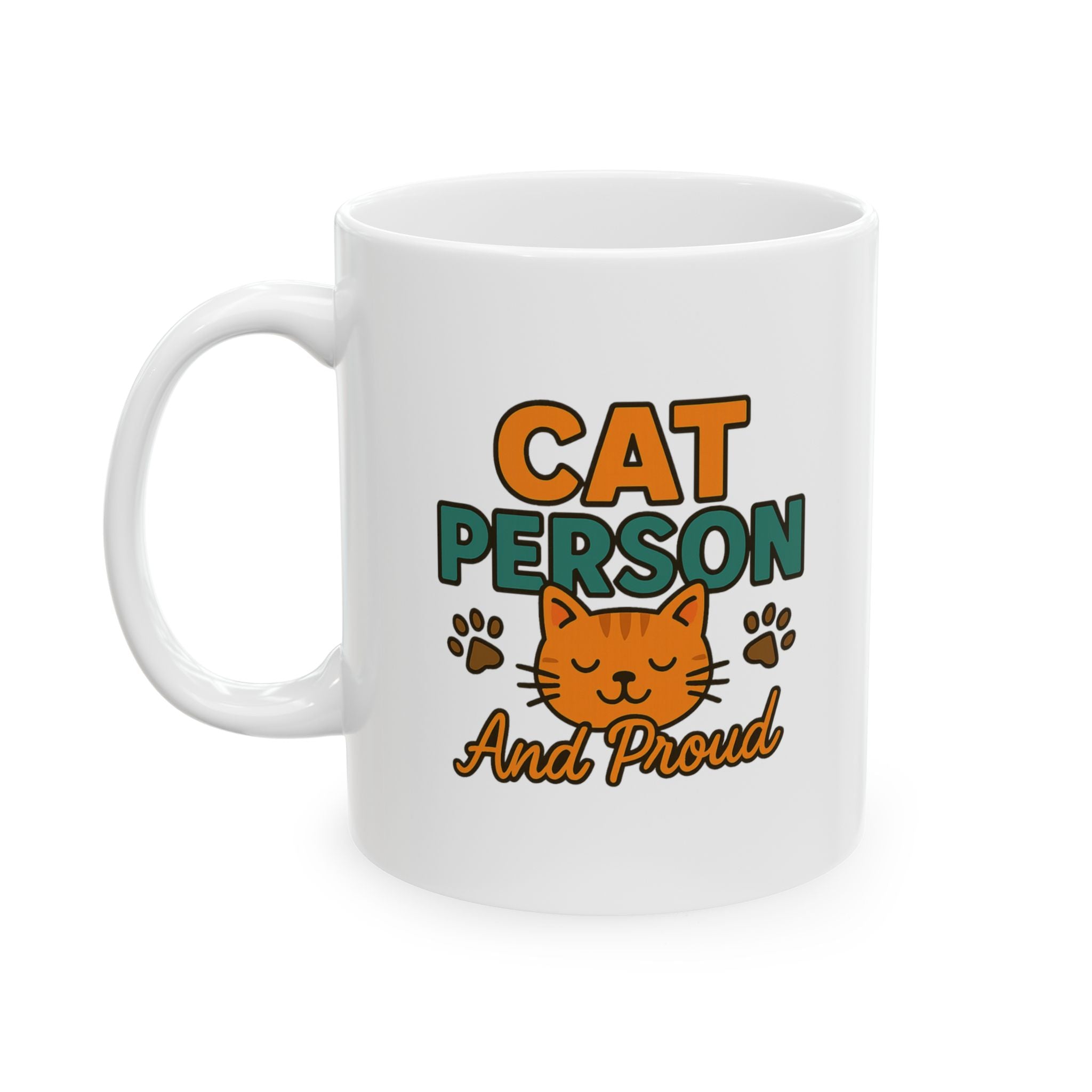 Cat Person Loading Please Wait Coffee Mug | Funny Cat Lover Gift | Ceramic Mug