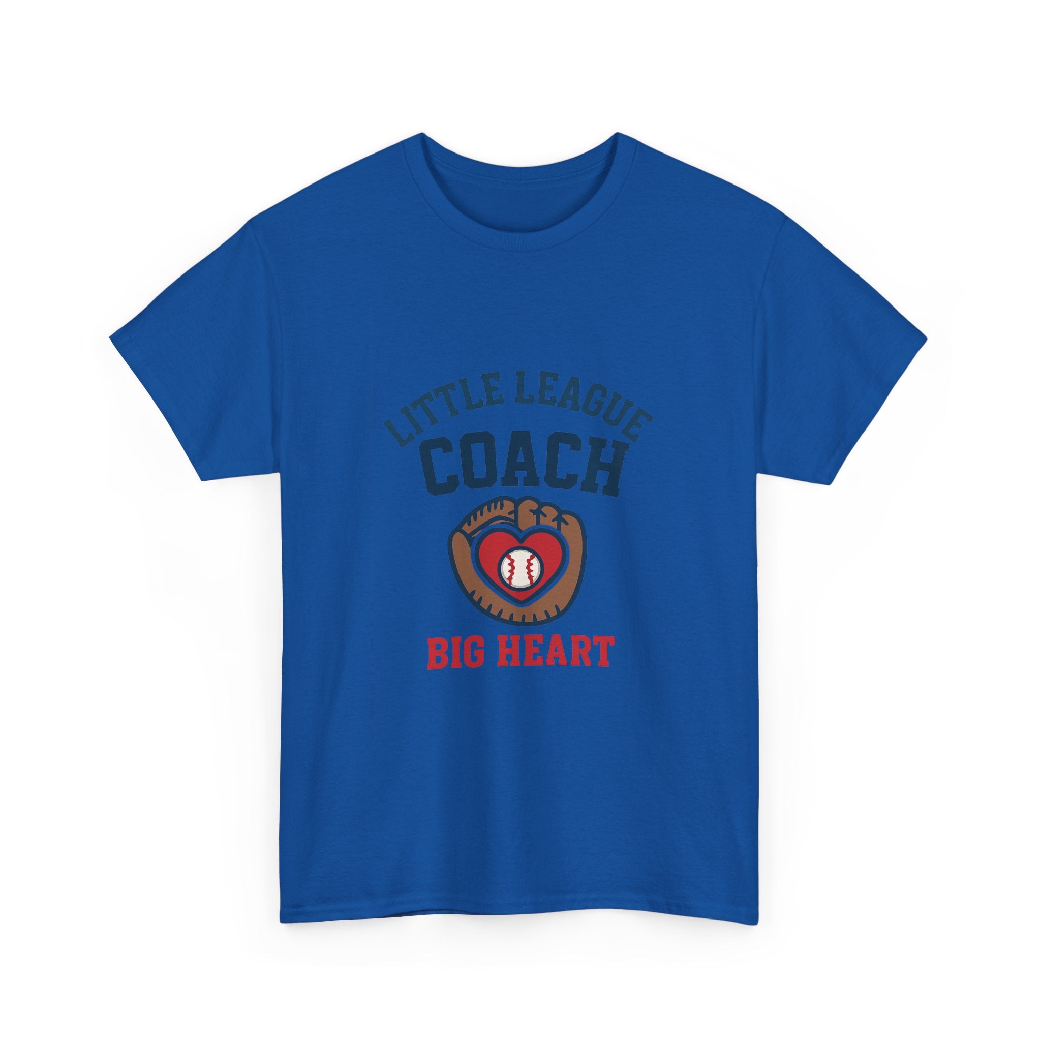 Little League Coach Big Heart T-Shirt | Unique Gift | Graphic Tee