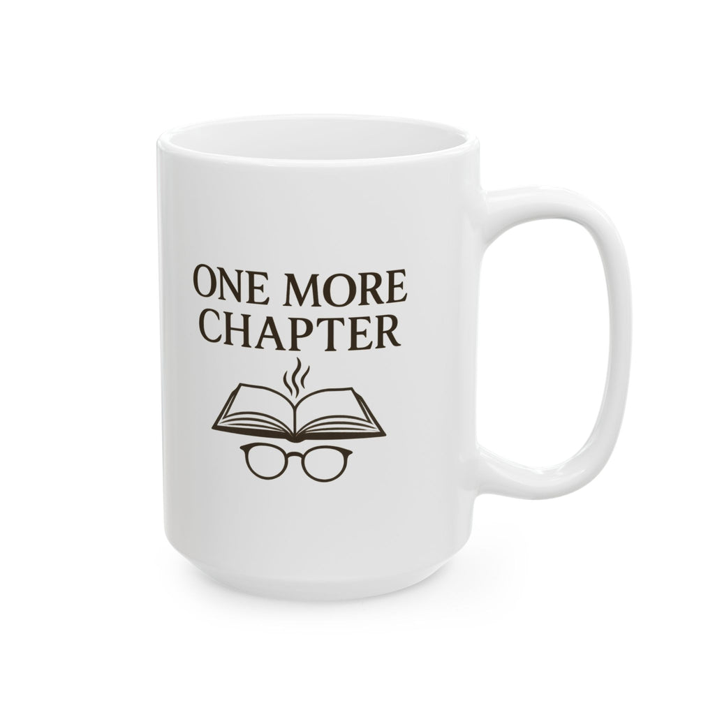 Bookworm One More Chapter Coffee Mug | Unique Gift | Ceramic Mug