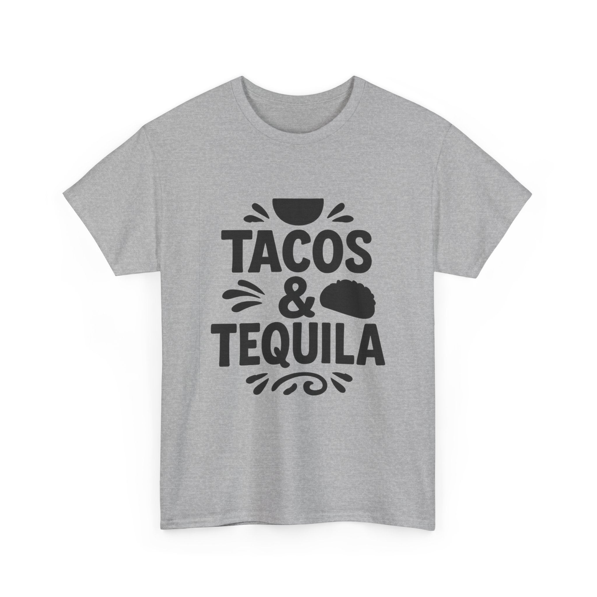 Tacos And Tequila Foodie T-Shirt | Unique Gift | Graphic Tee