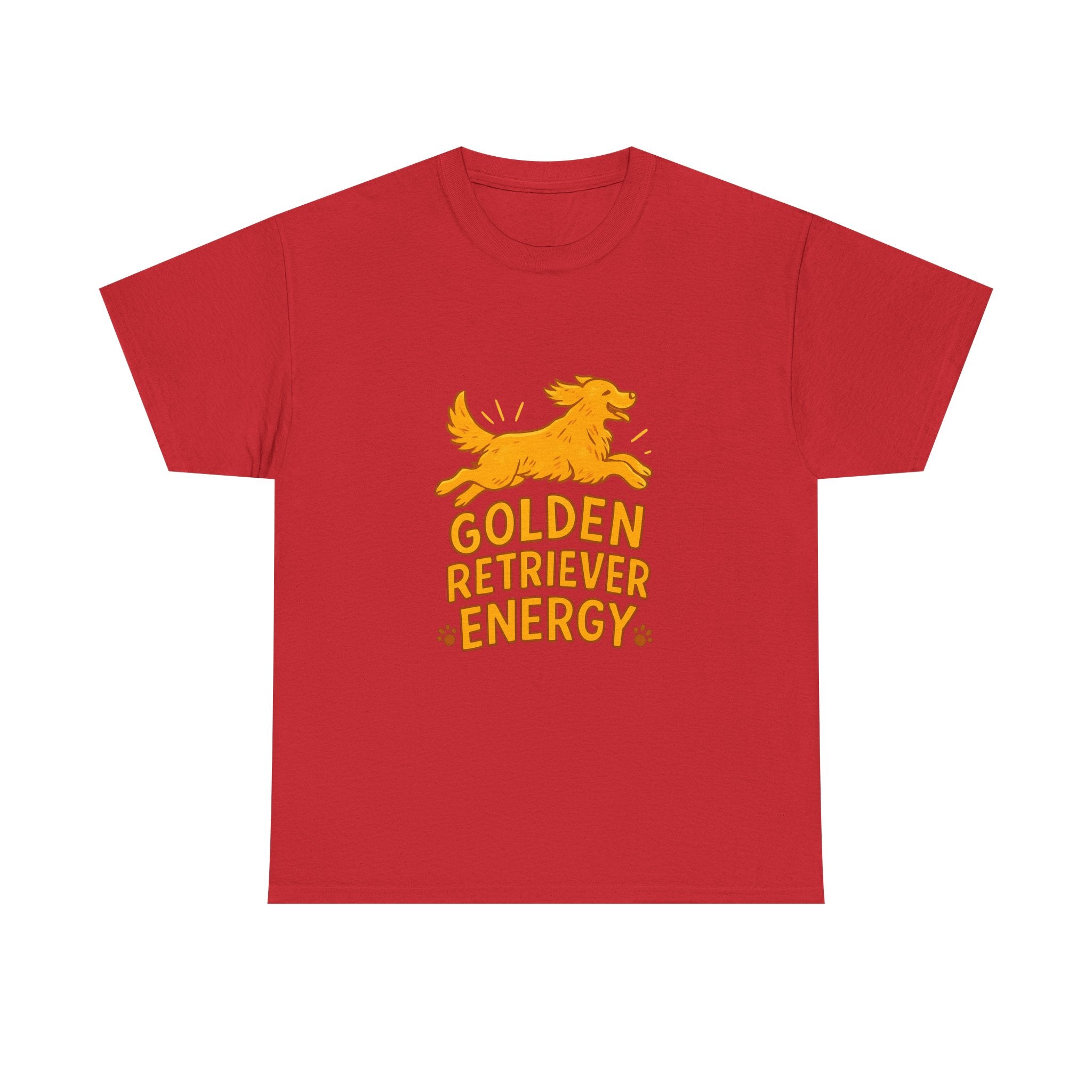 Golden Retriever Energy T-Shirt | Unique Gift | Graphic Tee