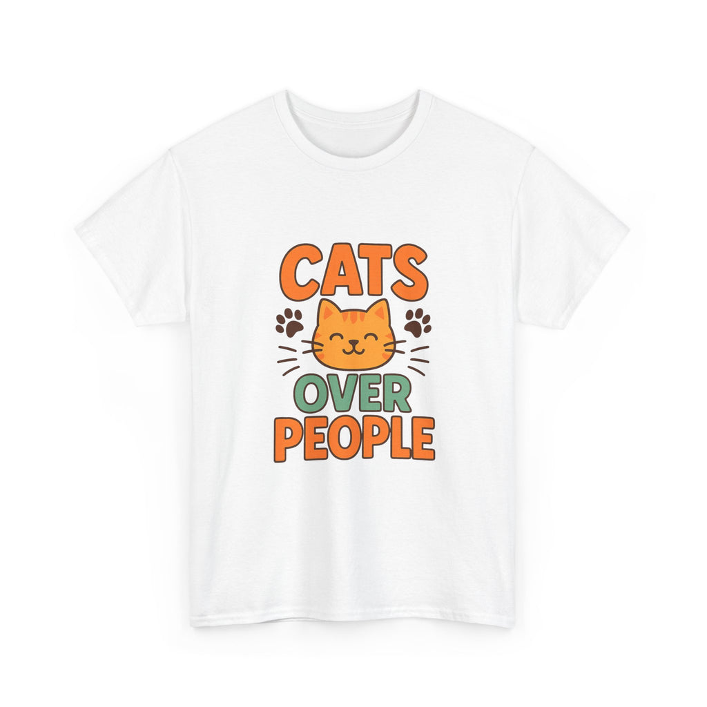 Introvert Powered By Cats T-Shirt | Funny Antisocial Cat Gift | Graphic Tee