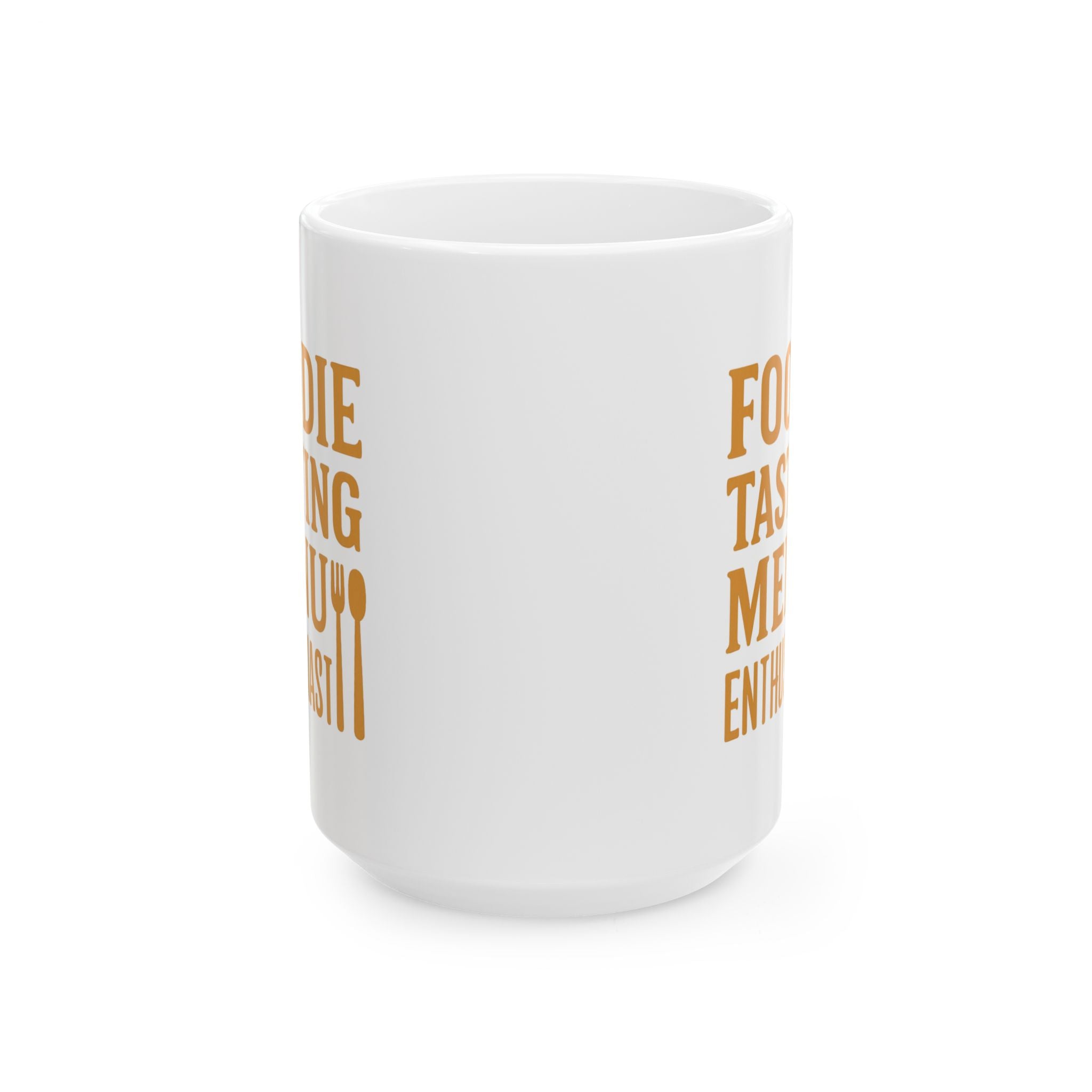 Foodie Tasting Menu Enthusiast Coffee Mug | Unique Gift | Ceramic Mug