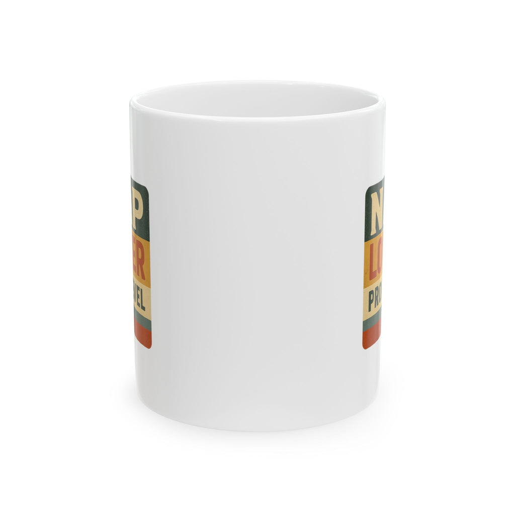 Nap Mode Permanently Enabled Coffee Mug | Funny Sleep Lover Gift | Ceramic Mug