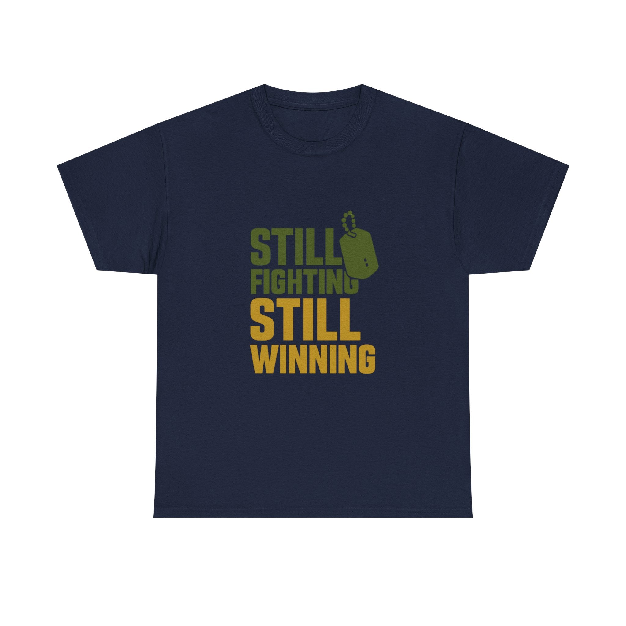 Combat Veteran Still Fighting Still Winning T-Shirt | Veteran Gift | Graphic Tee