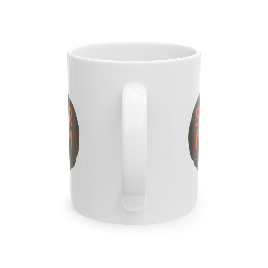 Supermom Just Add Coffee Coffee Mug | Mom Humor Gift | Ceramic Mug